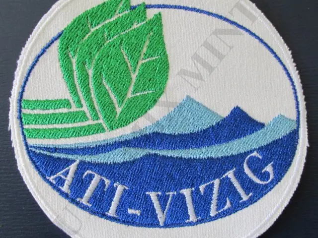 Alsó-Tisza-vidéki Vízügyi Igazgatóság karjelvény tépőzáras